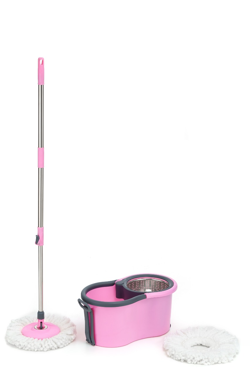 NATIONAL ELITE SPIN MOP STEEL WRINGER WITH HANDLE